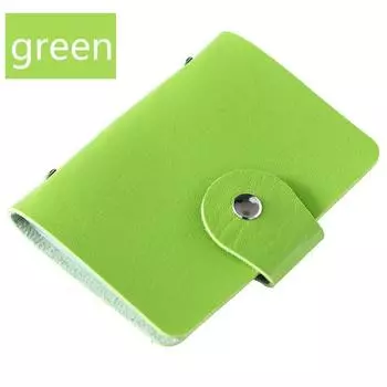 Органайзер для хранения карт зелёный