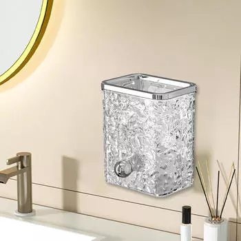 Органайзер для хранения в ванной комнате, подставка для зубных щеток, настенный держатель, коробка для зубной пасты A