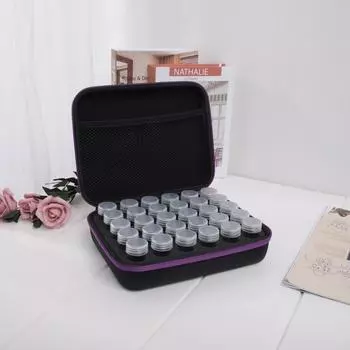 Органайзер для инструментов для алмазной живописи, портативная сумка для хранения, бутылка-дозатор, 60 отделений с воронкой