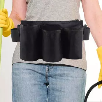 Органайзер для инструментов на поясе для садоводства и домашнего хозяйства чёрный