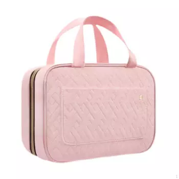 Органайзер для косметички, практичный контейнер для косметики, подвесной чехол для розовый