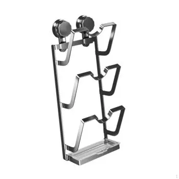 Органайзер для крышек кастрюль, кухонная полка, экономия места, настенный держатель для крышек без сверления