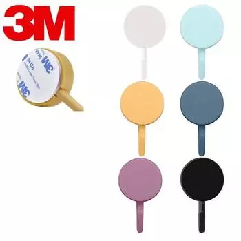 Органайзер для кухни и ванной комнаты, неперфорированный крючок, мощный клейкий крючок, 3 м, настенный крючок A-Black 1 чёрный