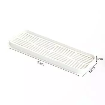 Органайзер для мыла в раковине Пластиковые поддоны для хранения в ванной Держатель для губки Посуда Сливное хранилище Тарелка Кухонные принадлежности для хранения