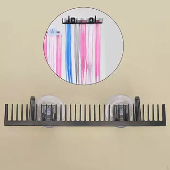 Органайзер для наращенных волос с крючком чёрный