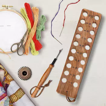 Органайзер для ниток для вышивания, приспособление для хранения ниток, сортировщик для хлопка на 20 позиций