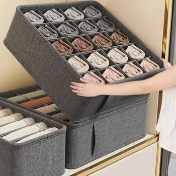 Органайзер для нижнего белья, ящик для хранения бюстгальтеров, органайзер для ящиков шкафа, завязок, органайзер для одежды, разделитель шкафа