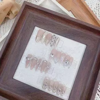 Органайзер для ногтей Press on, прозрачная пустая демонстрационная доска, многофункциональная демонстрационная доска для хранения ногтей