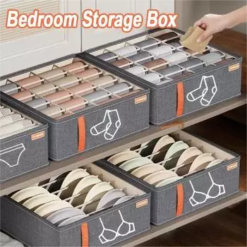 Органайзер для носков, ящик для хранения нижнего белья, ящик для одежды, органайзер для одежды, галстуков, органайзер для одежды, разделитель шкафа 7 grids