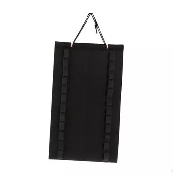 Органайзер для поясов для боевых искусств, держатель для показа поясов, для взрослых, вешалка для войлочной ткани, каратэ чёрный