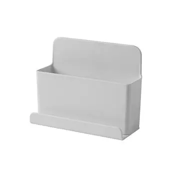 Органайзер для пульта дистанционного управления для гостиной, ванной комнаты, кухни, настенное крепление, держатель для пульта управления с отверстием для зарядки, для отеля