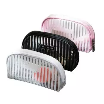 Органайзер для путешествий Прозрачная водонепроницаемая косметичка Косметичка для хранения женской косметики Косметичка S белый