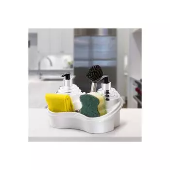 Органайзер для раковины с двойным насосом