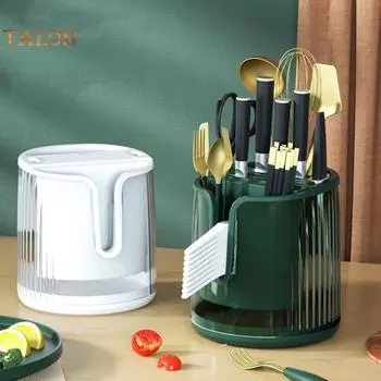 Органайзер для резаков Утолщенный Хранение Нескользящий Креативный Хранение Посуды Кухонные Принадлежности белый