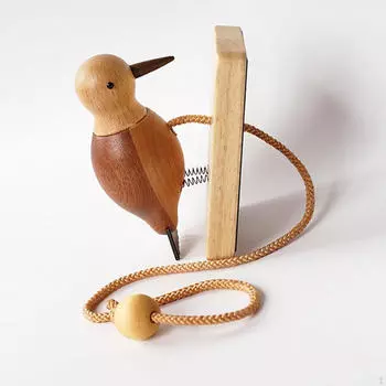 Органайзер для рождественской елки, рождественская подарочная коробка, декоративный ящик для хранения вещей для камина, для детей и взрослых, для ужина Flat Bird Shape