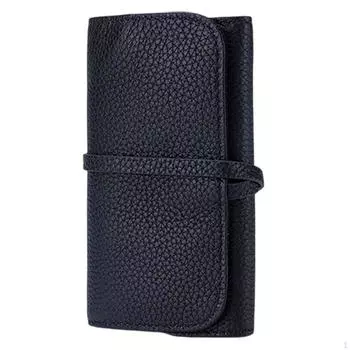 Органайзер для сережек, дорожная сумка для браслетов, колец чёрный