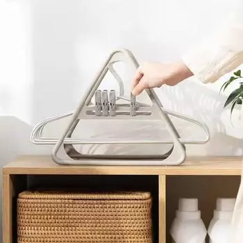 Органайзер складной для дома и путешествий вешалка для одежды органайзер сушилка для хранения белья органайзер для белья принадлежности вешалка для одежды серый