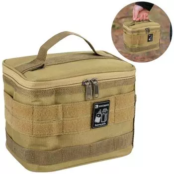 Органайзеры для кемпинга на открытом воздухе, портативная сумка для хранения посуды для кемпинга, большая емкость с разделителями для пляжа, пикника, путешествия, путешествия CHINA