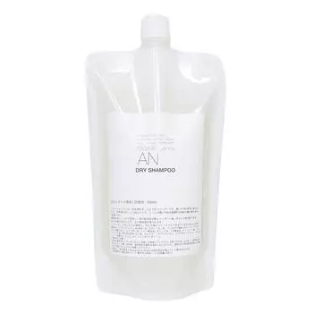Organic dry shampoo AN water-free gel type that can be used on the entire body, no need to wash off, 400ml refill, 1 pc.