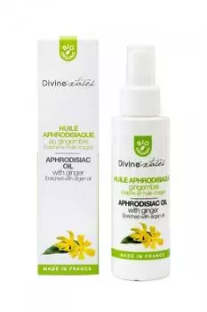 Organic Ginger Ylang Ylang massage oil TU прозрачный