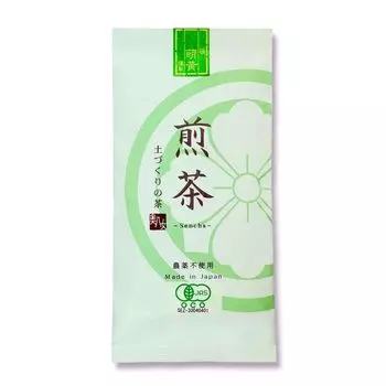 Organic JAS deep steamed sencha organic tea leaves from Fukuoka Yame Gokusencha Moegi 80g Irie Tea Garden 100%