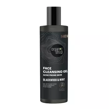 Organic Shop Men Blackwood Gel Limpiador Anti-Acne 200 мл