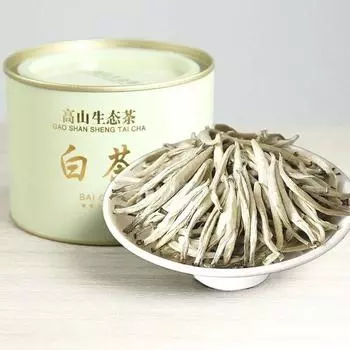 Organic TOP China Premium Silver Needle Белый чай Fuding подарочный бутон чая 50г