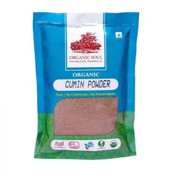 Органическая молотая Зира (Кумин) (100 г), Organic Cumin Powder, Organic Soul