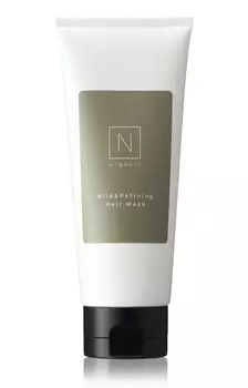 Органическая мягкая очищающая маска для волос N Organic 14 видов ингредиентов Мягко воздействует на кожу головы Увлажняет Помогает предотвратить сухость волос Распределяется Зеленый цитрусовый аромат N Organic