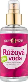 Органическая розовая розовая вода Purity Vision TU
