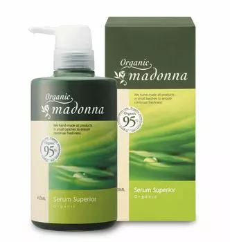Органическая сыворотка Madonna Superior 450 мл для беременных, чувствительная, высокочувствительная, без красителей (95% органический, сливочный) кожа, увлажнение,