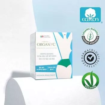 Органические гигиенические прокладки Coleman Small/Medium Size 10P/Ежедневные прокладки 24P Panty Liner 24P