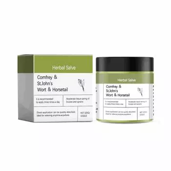 Органические травяные мази Мази от артрита Успокаивающие мази Массажные мази от растяжений мышц 100 г/3,53 унции белый