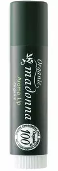 Органический бальзам для губ Madonna Aroma Lip 7 мл, органический, для защиты губ, для чувствительной кожи, увлажняющий, органический, 100%