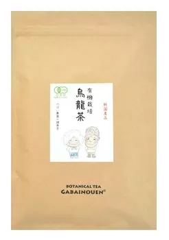 Органический чай улун Gabai Farm 3 г x 40 пакетов. Органический китайский чай JAS. Полезный чай в пакетиках. (Чай улун) (Оита) Без добавок