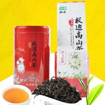 Органический черный чай Yunnan Teng Chong High Mountain JIBIAN FENG XUE HONG YUN 100г