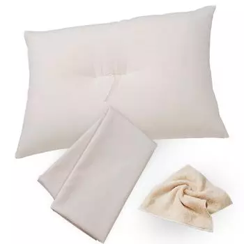 Органический хлопок, изготовленный из натурального органического материала с органическим хлопком, сонная подушка, стираемая, Япония, продукт, 100% хлопок, чехол, 100% хлопок, мягкий, белый
