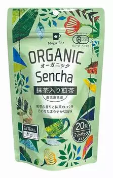 Органический матча сенча 20 шт. x 4 шт. Кружка и горшок
