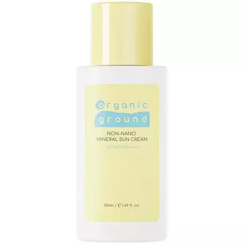 Органический солнцезащитный крем Ground Renewal Non-Nano Mineral для детей SPF50+ PA++++, 1 шт., 50 мл