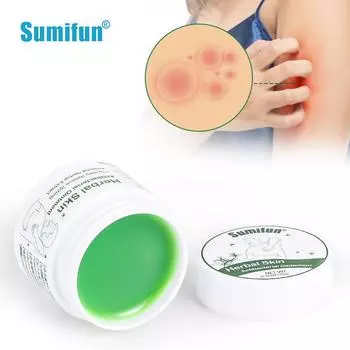 Органический травяной крем против зуда от укусов насекомых и аллергических реакций - быстрого действия 10g