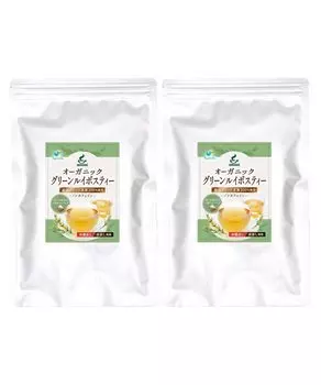 Органический зеленый ройбуш Органический чай класса JP16 Горячий, легко завариваемый треугольный нейлоновый чай 3 г x 30 шт. Чай, выращенный, без пестицидов, без кофеина, 100%