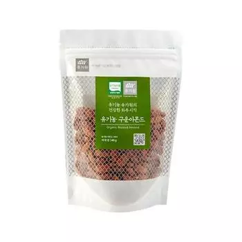 Органический жареный миндаль Yugawon, 340 г, 1 шт., корейские орехи