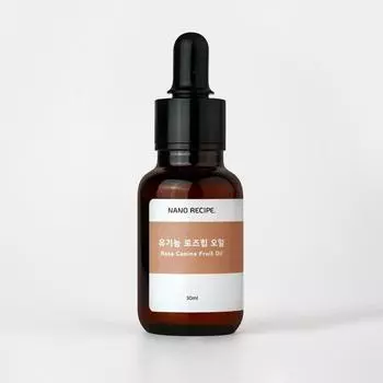 Органическое масло шиповника Nano Recipe 100%, 10 мл, 1 шт.