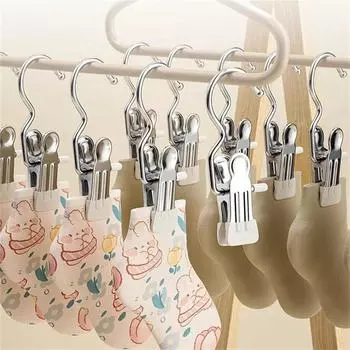 Organization Organizer Home Clothes Hangers Clothespin Multifunctional Clip Storage Garden 10/20/30PCS Laundry Hanger Racks 10pcs чёрный