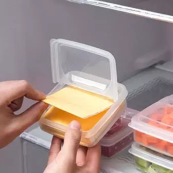 Organizer Boxs Organization Organizers Fruit Boxes Transparent Kitchen Butter Plastic Vegetable Refrigerator Storage Hom Garden 1pcs прозрачный