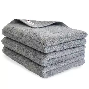 ORI365 Big Face Towel Imabari Towel 40 x 100cm Premium Thick Water Absorbent Soft Long Wrap Around Your Head Instead of a Bath Towel Fluffy High