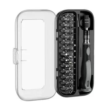 ORIA Mini Screwdriver Set 48 in 1 Magnetic Screwdriver Kit with 41 Bits Portable Repair Tool Kit for PC, Laptop, Phone, Glasses