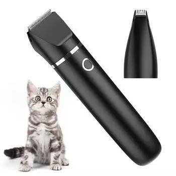 ORIA Silent Dog Clippers 2 IN 1 Electric Dog Trimmer Dog Grooming Kit with 2 Clipping Heads Rechargeable Hair Trimmer for Cats P белый
