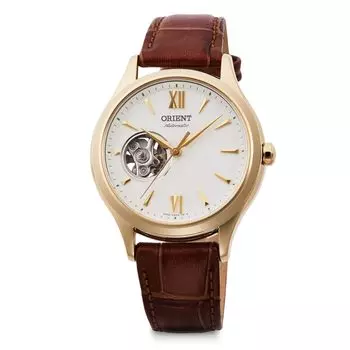 ORIENT Автоматические часы Механические Автоматические Гарантия отечественного производителя Открытое сердце Белый Серебристый [ORIENT] RN-AG0728S Женские