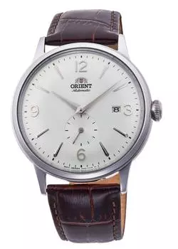 [Orient] Автоматические механические часы ORIENT Bambino, произведенные в Японии, с гарантией отечественного производителя, RN-AP0002S, мужские, белые, серебристые
